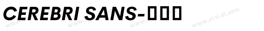 CEREBRI SANS字体转换